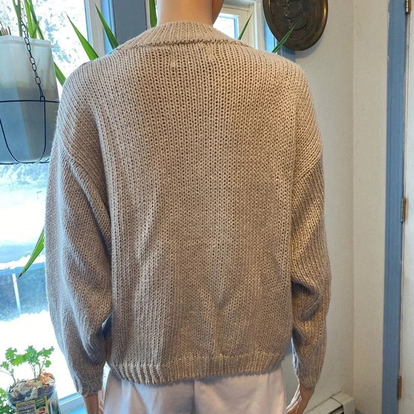Shenanigans Knitted by Hand Pullover Sweater Women Size M - Picture 2 of 5